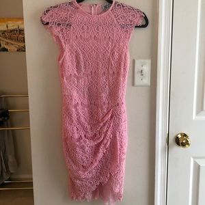 Pink Lace Dress